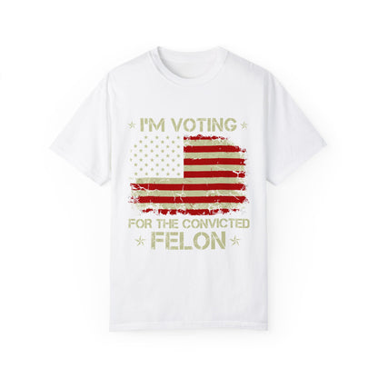 Im voting for the convicted felon