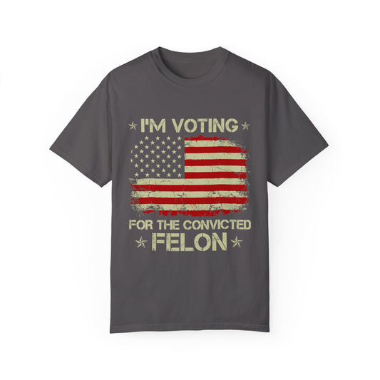 Im voting for the convicted felon